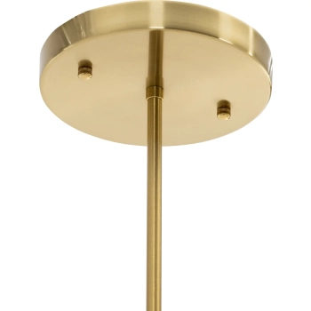 Lampa sufitowa wisząca złota 6 punktowa G9 - szklane kule
